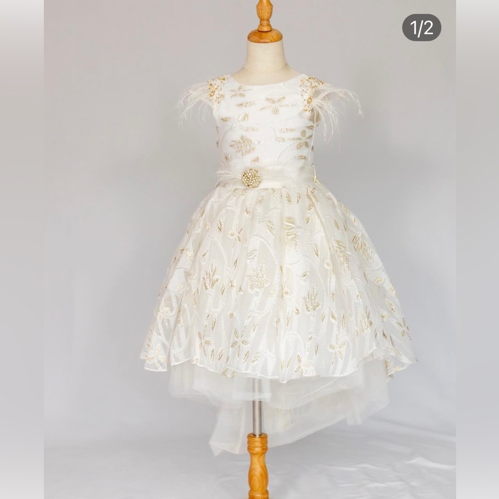 Aurora kids couture, Flower girl dress
